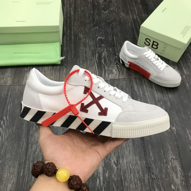 Off White Low Cut Shoes Mens ID:202104f196
